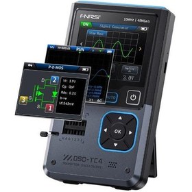 Resim Fnirsi Dso-tc4 El Tipi Dijital Osiloskop & Transistör Test Cihazı & Sinyal Jeneratörü 