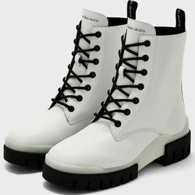 Resim Calvin Klein COMBAT MID LACEUP TR Kadın Beyaz Bot 