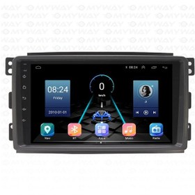 Resim Celali Tuning Mercedes Smart Fortwo 2011-2017 Android 12 Carplay Navigasyon Multimedya - 8gb Ram 128gb Hdd 