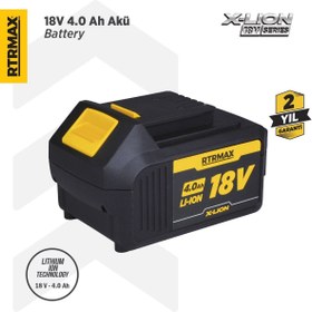 Resim Genel Markalar Rtx1804 X-lion Akü Yedek Batarya 4.0 Ah 