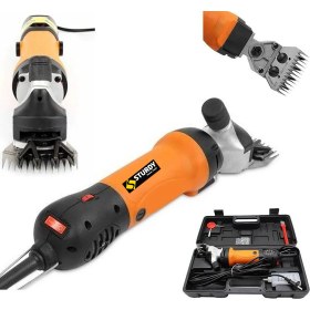Resim Sturdy 1500W Sjs Metal Şanzıman Koyun Kırkma Makinası Soğutmalı Sistem Profesyonel Kullanım 