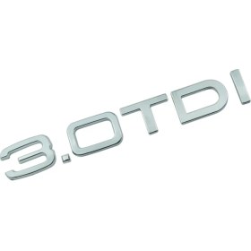 Resim Audi 3.0tdı Bagaj Yazısı Krom 