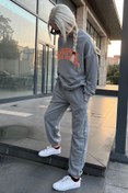 Resim Madmext Mad Girls Gri Eşofman Takım Mg944 