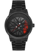 Resim Spectrum Jant Model Siyah Turuncu Çelik Erkek Kol Saati 