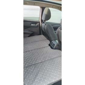 Resim Shop-Set Oto Arka Koltuk Yatağı - Antrasitgri Taytüyü Kumaş - 70*130 cm 