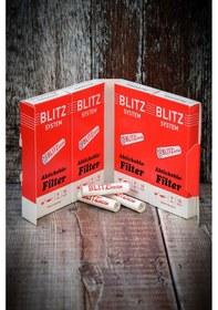 Resim Denicotea Blitz 40 Adet 9 Mm. Karbon Pipo Filitre Filtresi Kb26-40 
