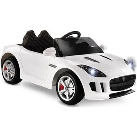Resim Babyhope 442 Cougar Akülü Araba - Beyaz 