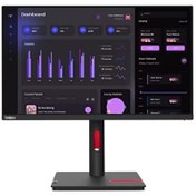 Resim Lenovo ThinkVision T24i-30 63CFMATXTK 23.8" IPS Full HD 60 Hz 4 ms HDMI VGA Display Port Monitör Lenovo