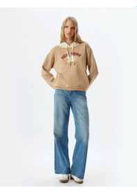 Resim Koton Kadın Sweatshirt Bej 5wal10444ık 25ky59003291 Y5919 