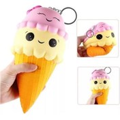Resim Buldum Squishy 15 Cm Dondurma Gülen Yüz Sık Bırak Oyuncak Sukuşi Oyuncak Squishy Ice Cream Slow Rising 