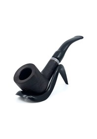 Resim Dapper Bent Billiard Briar Gül Kökü 9 Mm Filtreli El Yapımı Pipo - 3069 