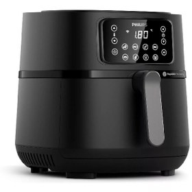 Resim Philips 5000 Serisi XXL Connected HD9285/96 7.2 L Wi-Fi Bağlantı Pişirme Tepsisi ve Izgara Plaka Airfryer 