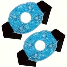 Resim Çift Sıcaklık Soğuk Sıkıştırma, Dizler İçin Yeniden Kullanılabilir ve Günlük Kullanım İçin Uygun - Dizler, Dirsekler, Bilekler ve Ayaklar İçin İdeal. 