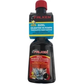 Resim Falken Dizel Yakıt Katkısı Enjektör Karbüratör Temizleyici 250 ml 