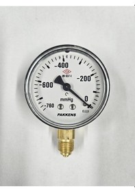 Resim Pakkens Çap 63 Alttan -760/0 Mmhg Kuru Vakummetre 