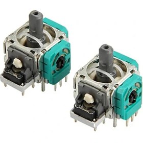 Resim 2 Adet ALPS Microsoft Xbox One Kablosuz Denetleyici Için Sensör Tabaş 3D Analog Joystick Çubuk Sensör Lehimleme Gereklidir Modülü Potansiyometreler Orijinal Uyum 