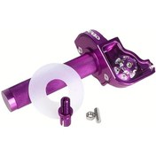 Resim Dream011 Mor 22mm Cnc Alüminyum Twist Grip Akseleratör - 6061 T-6 Alaşım, 7/8" Motosiklet, Atv, Scooter İçin Mor 