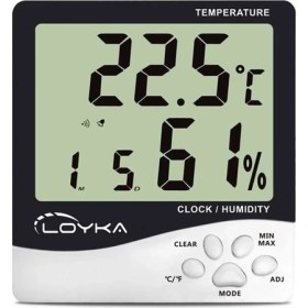 Resim Loyka H100 Plus Sıcaklık ve Nem Ölçer 