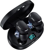 Resim E6S(touch) Çift Mikrofonlu Şarj Göstergeli Kablosuz Siyah Bluetooth Kulaklık Torima