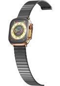 Resim AyrStore Omr Apple Watch 42Mm Made Metal Kordon - Siyah 