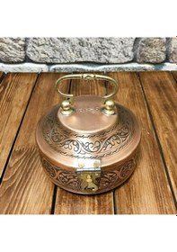 Resim Bakır İşlemeli Sabunluk Bakır 