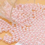 Resim 200/400 Adet Pembe Akrilik Yuvarlak Boncuk - DIY Takı Yapımı, Noel El Sanatları Malzemeleri, İns Tarzı Bileklik Süsleri, Tatil Aksesuarları, Noel İçin En İyi Seçim 
