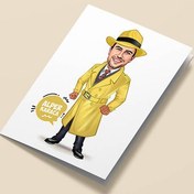 Resim Hafiye Erkek Karikatürlü Tebrik Kartı 