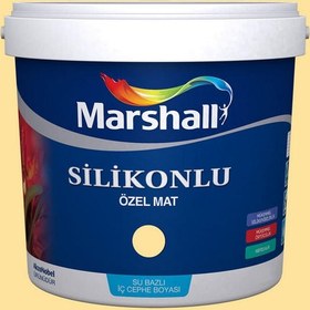 Resim Marshall F9.25.84 2,5 Litre Silikonlu Özel Mat Su Bazlı İç Cephe Boyası (MARSHALL.5134335) 