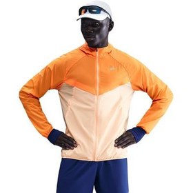 Resim Nike Stride Erkek Yağmurluk-Rüzgarlık Turuncu 