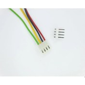 Resim Sanec 3,96mm 4 Pin Kablolu Konnektör Takım 20cm - 1,00mm - Çift Taraflı 