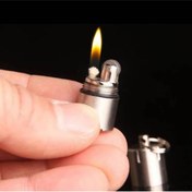 Resim KdrElektronik Kdr Eloktronik Ultra Mini Zippo Çakmak Benzinli Çakmak 