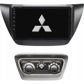 Resim Blueway Mitsubishi Lancer Araç Multimedya Android Ekran Carplay Double Teyp 4+64 9" 04-08 Black 