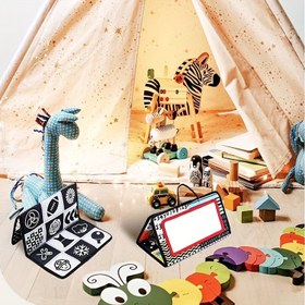 Resim Etkileşimli Kitap & Eğitici Oyuncak - Katlanabilir Çift Taraflı Ayna Aktivite Kitabı, Alfabe, Sayılar, Şekiller, Renkler, Eşleştirme Oyunu ve Ayna ile Öğrenme (Taşınabilir Duyusal Oyun) 