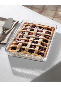 Resim Madame Coco Chérie Dikdörtgen Borosilikat Cam Fırın Tepsisi - Şeffaf 8684427061114 Çok Renkli 