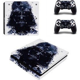 Resim Kt Decoration Star Wars Playstation 4 Slim Kasa Sticker Kaplama-08 