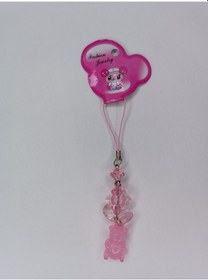 Resim Jelibon Ayıcık Telefon Askısı Çanta Cüzdan Süsü Açık Pembe 011 Açık Pembe 