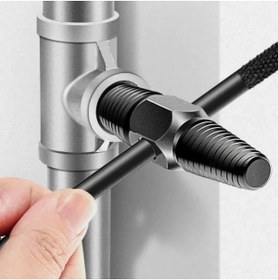 Resim AKBELLİ GROUP Orijinal Birinci Kalite Hasarlı Musluk Boru Vana Kılavuz Seti 2 Li Kırık Musluk Çıkarma 