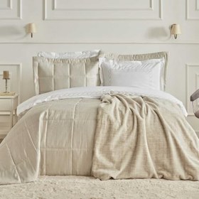 Resim Karaca Home Bride Coll Daphne 10 Parça Çeyiz Seti Ekru 