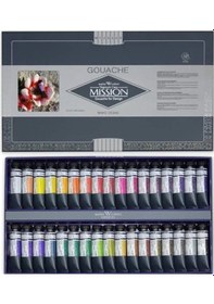 Resim Titanium Class Pigment Tüp Guaj Boya Seti 15 Ml. X 34 Renk Çok Renkli 