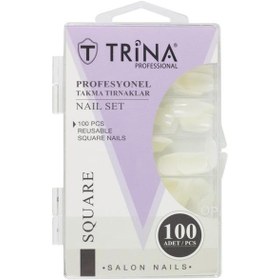 Resim Trina Takma Tırnak 100 ‘lü Kutulu ( Squale ) -04 