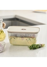 Resim 0128 D-neofcl138 Fıka Clık Dıkdortgen Saklama Kabı 1380 Ml Bej 