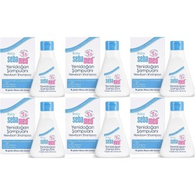 Resim Sebamed Bebek Şampuanı 250ml Yeni Doğan (6 LI SET) 