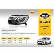 Resim Ayfar 404535 Far Sol Ledlı Clıo Symbol 2017 