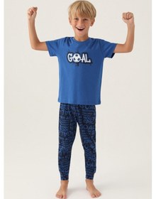 Resim Rolypoly Roly Poly 3344 Goal Erkek Çocuk Pijama Takımı 001 