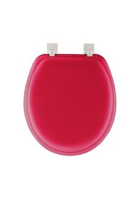 Resim Softy Jumbo Düz Yumuşak Klozet Kapağı Kırmızı 