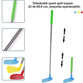 Resim Mey Ithalat® Minyatür Mini Golf Seti 