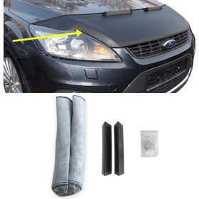 Resim Oto Pandami Ford Focus 2016-2018 Burun Siyah Maskesi 