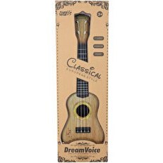 Resim Eğlenceli Krem Gitar 53 Cm 