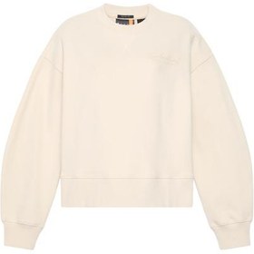 Resim Timberland Lush Comfort Crew Sweatshirt Kadın Sweatshirt Bej 