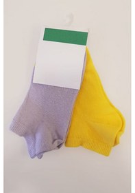 Resim United Colors of Benetton Unıted Colors Of Benetton Kız Çocuk 2'li Babet Çorap Bnt-g24089 Lila 